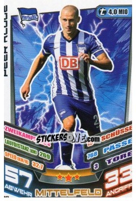 Sticker Peer Kluge - German Fussball Bundesliga 2013-2014. Match Attax - Topps