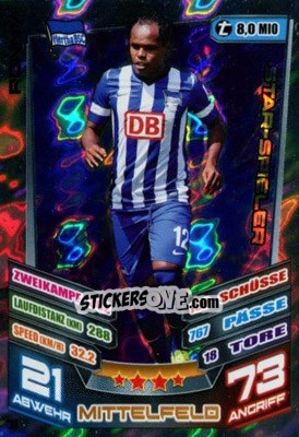 Sticker Ronny - German Fussball Bundesliga 2013-2014. Match Attax n. 31 - Topps