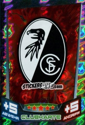 Sticker Club-Logo - German Fussball Bundesliga 2013-2014. Match Attax n. 109 - Topps
