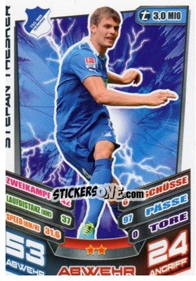 Cromo Stefan Thesker - German Fussball Bundesliga 2013-2014. Match Attax - Topps