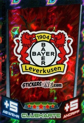Sticker Club-Logo - German Fussball Bundesliga 2013-2014. Match Attax n. 181 - Topps