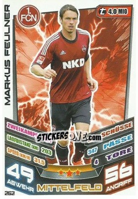 Figurina Markus Feulner - German Fussball Bundesliga 2013-2014. Match Attax - Topps