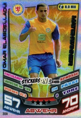 Figurina Omar Elabdellaoui - German Fussball Bundesliga 2013-2014. Match Attax - Topps