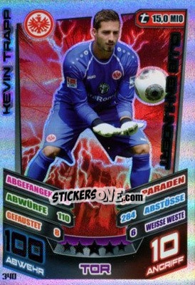 Figurina Kevin Trapp - German Fussball Bundesliga 2013-2014. Match Attax - Topps