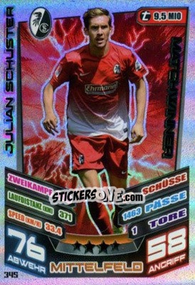 Figurina Julian Schuster - German Fussball Bundesliga 2013-2014. Match Attax - Topps