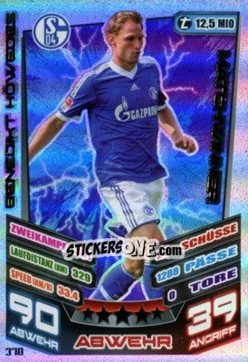 Sticker Benedikt Höwedes - German Fussball Bundesliga 2013-2014. Match Attax n. 370 - Topps