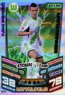 Figurina Ivan Perišic - German Fussball Bundesliga 2013-2014. Match Attax - Topps