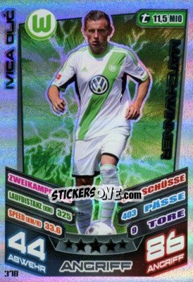Sticker Ivica Olic - German Fussball Bundesliga 2013-2014. Match Attax n. 378 - Topps