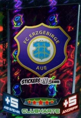 Sticker Club-Logo - German Fussball Bundesliga 2013-2014. Match Attax - Topps