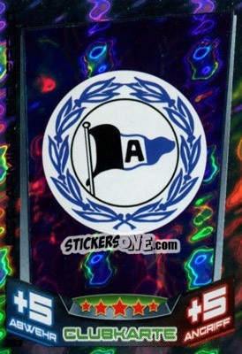 Sticker Club-Logo - German Fussball Bundesliga 2013-2014. Match Attax n. 393 - Topps