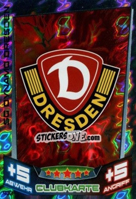 Sticker Club-Logo - German Fussball Bundesliga 2013-2014. Match Attax - Topps