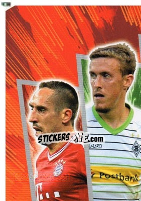 Sticker Match Attax Extra Logo - German Fussball Bundesliga 2013-2014. Match Attax - Topps