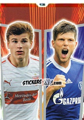 Sticker Match Attax Extra Logo - German Fussball Bundesliga 2013-2014. Match Attax n. 439 - Topps