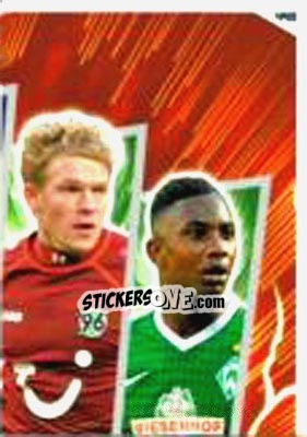 Sticker Match Attax Extra Logo - German Fussball Bundesliga 2013-2014. Match Attax n. 440 - Topps