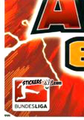 Sticker Match Attax Extra Logo - German Fussball Bundesliga 2013-2014. Match Attax n. 444 - Topps