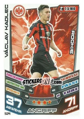 Sticker Václav Kadlec