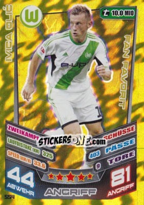 Sticker Ivica Olic - German Fussball Bundesliga 2013-2014. Match Attax - Topps