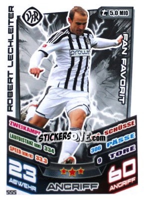 Figurina Robert Lechleiter - German Fussball Bundesliga 2013-2014. Match Attax - Topps