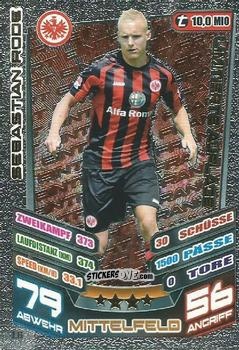 Cromo Sebastian Rode - German Fussball Bundesliga 2013-2014. Match Attax n. L6 - Topps