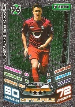 Figurina Leonardo Bittencourt - German Fussball Bundesliga 2013-2014. Match Attax n. L9 - Topps