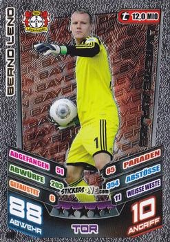 Sticker Bernd Leno - German Fussball Bundesliga 2013-2014. Match Attax n. L11 - Topps