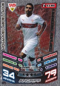 Cromo Mohammed Abdellaoue - German Fussball Bundesliga 2013-2014. Match Attax n. L17 - Topps