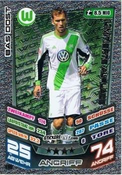 Figurina Bas Dost - German Fussball Bundesliga 2013-2014. Match Attax n. L18 - Topps
