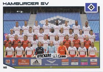 Sticker Hamburger SV - German Fussball Bundesliga 2013-2014. Match Attax n. M8 - Topps