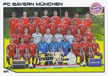 Sticker FC Bayern München - German Fussball Bundesliga 2013-2014. Match Attax n. M14 - Topps