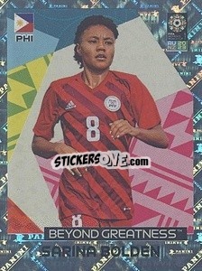 Figurina Sarina Bolden (Philippines) - FIFA Women's World Cup Australia & New Zealand 2023
 - Panini