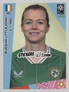 Figurina Ruesha Littlejohn - FIFA Women's World Cup Australia & New Zealand 2023
 - Panini