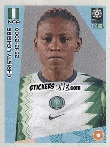 Sticker Christy Ucheibe - FIFA Women's World Cup Australia & New Zealand 2023
 - Panini