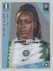 Figurina Asisat Oshoala - FIFA Women's World Cup Australia & New Zealand 2023
 - Panini