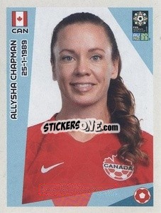 Sticker Allysha Chapman - FIFA Women's World Cup Australia & New Zealand 2023
 - Panini