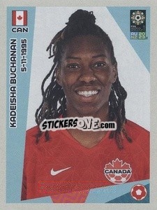 Sticker Kadeisha Buchanan - FIFA Women's World Cup Australia & New Zealand 2023
 n. 128 - Panini