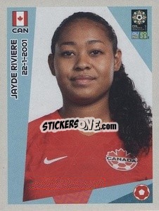 Sticker Jayde Riviere - FIFA Women's World Cup Australia & New Zealand 2023
 - Panini