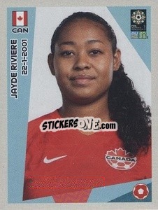 Sticker Jayde Riviere - FIFA Women's World Cup Australia & New Zealand 2023
 n. 131 - Panini