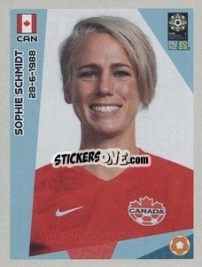 Sticker Sophie Schmidt - FIFA Women's World Cup Australia & New Zealand 2023
 n. 132 - Panini