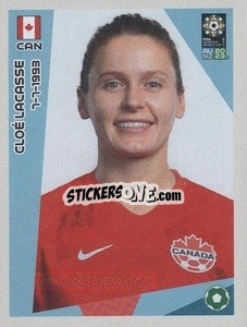 Sticker Cloé Lacasse - FIFA Women's World Cup Australia & New Zealand 2023
 - Panini