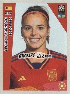 Sticker Claudia Zornoza - FIFA Women's World Cup Australia & New Zealand 2023
 - Panini