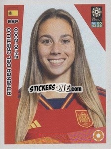 Sticker Athenea Del Castillo - FIFA Women's World Cup Australia & New Zealand 2023
 - Panini