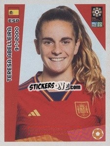 Sticker Teresa Abelleira - FIFA Women's World Cup Australia & New Zealand 2023
 n. 152 - Panini