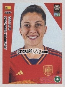 Sticker Jennifer Hermoso - FIFA Women's World Cup Australia & New Zealand 2023
 - Panini