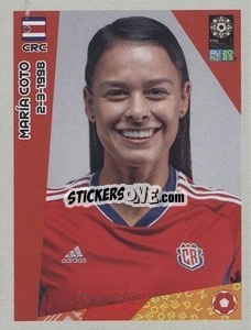 Sticker María Coto - FIFA Women's World Cup Australia & New Zealand 2023
 - Panini