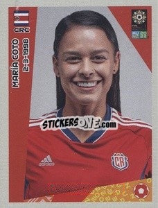Sticker María Coto - FIFA Women's World Cup Australia & New Zealand 2023
 n. 160 - Panini