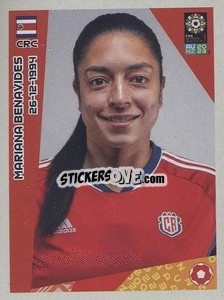 Sticker Mariana Benavides - FIFA Women's World Cup Australia & New Zealand 2023
 n. 165 - Panini