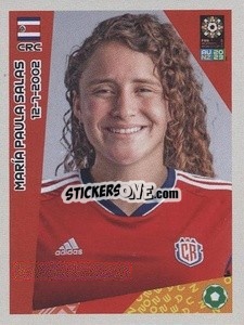 Sticker María Paula Salas - FIFA Women's World Cup Australia & New Zealand 2023
 - Panini