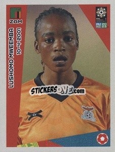 Sticker Lushomo Mweemba - FIFA Women's World Cup Australia & New Zealand 2023
 - Panini