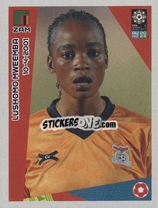 Figurina Lushomo Mweemba - FIFA Women's World Cup Australia & New Zealand 2023
 - Panini