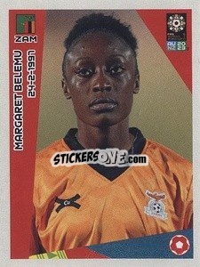 Figurina Margaret Belemu - FIFA Women's World Cup Australia & New Zealand 2023
 - Panini